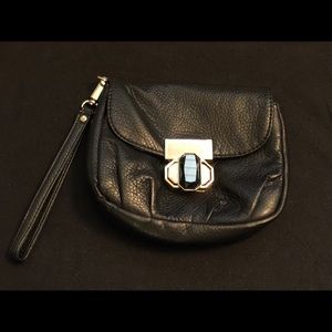 Deux Lux wristlet with gem detail